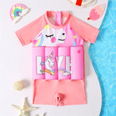 Kids Unicorn Floatation Swimsuit - With UPF 50 Protection! Teeny Pandas